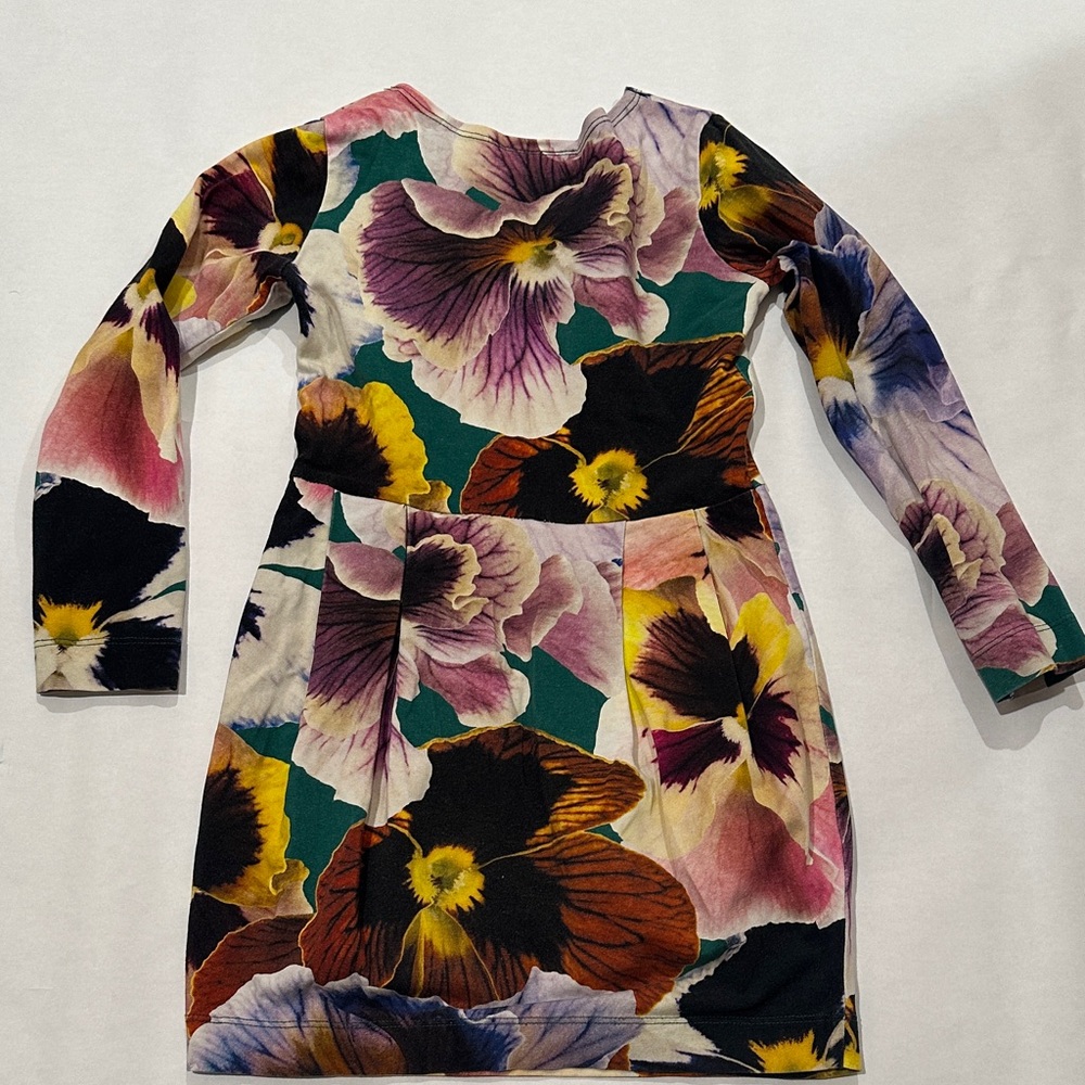 Molo Multicolor Floral Kids Casual Dress - Picture 3 of 3